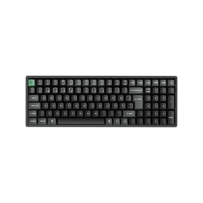 Keychron K4 Ultra 8K, langaton mekaaninen näppäimistö, 96%, Keychron Apex Brown, musta