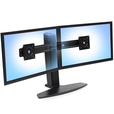 Ergotron ≤24" x2 Neo-Flex Dual LCD Monitor Lift Stand, -pöytäteline kahdelle näytölle