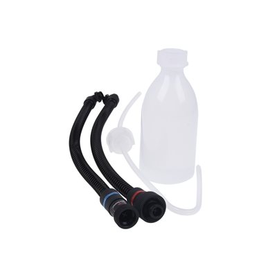 Alphacool Eisbaer Quick-Connect Extension Kit -laajennuspakkaus, musta + tislattu vesi, 250ml