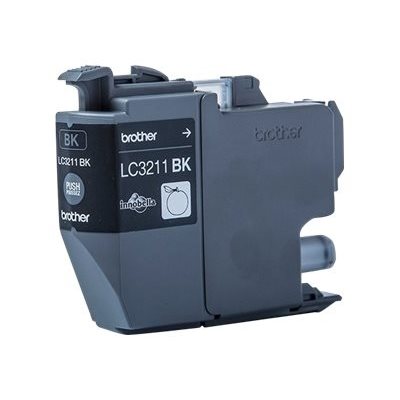 Brother LC3211BK -mustepatruuna, musta, jopa 200 sivua