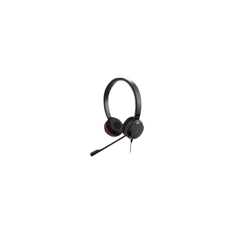 Jabra Evolve 20 SE MS Stereo - Special Edition -kuulokkeet mikrofonilla, musta