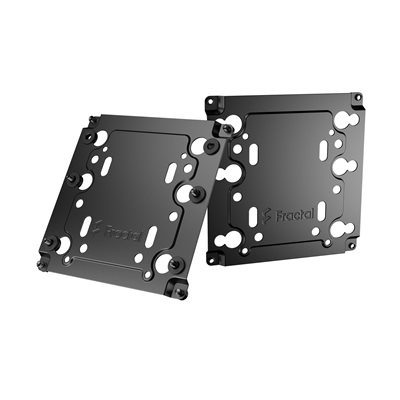 Fractal Design Universal Multibracket - Type A (2-pack) asennussarja, musta