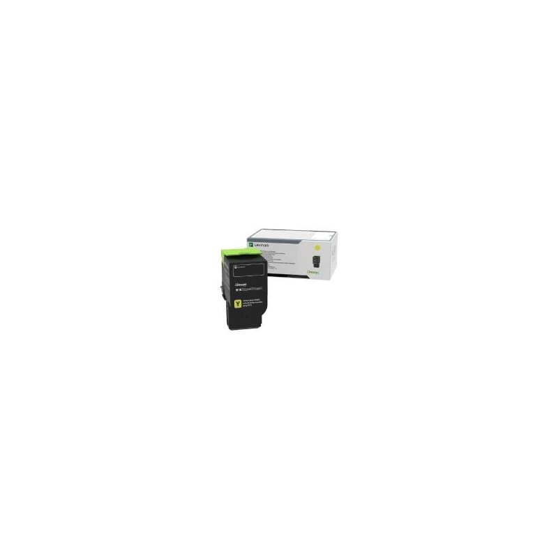 Lexmark 78C0X40 -laserväriainekasetti, keltainen, jopa 5000 sivua