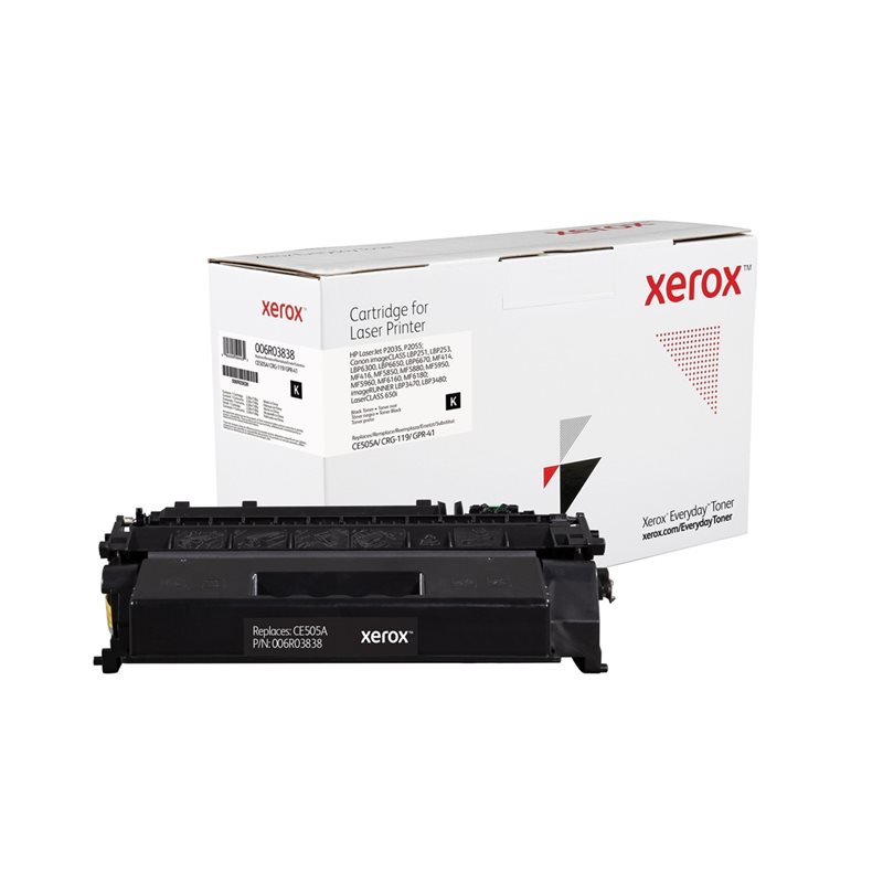 Xerox Everyday Toner -tarvikelaserväriainekasetti, musta, jopa 2300 sivua (HP)
