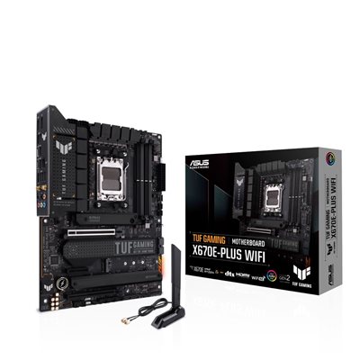 Asus TUF GAMING X670E-PLUS WIFI, ATX-emolevy