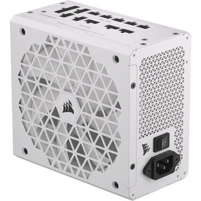 Corsair 850W RM850x SHIFT White, ATX-virtalähde, 80 Plus Gold, valkoinen