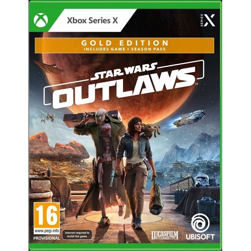 Ubisoft Star Wars Outlaws - Gold Edition (Xbox Series X) Ennakkotilaa!