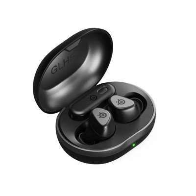 SteelSeries Arctis GameBuds, langattomat -nappikuulokkeet PS5, PC ja mobile, musta