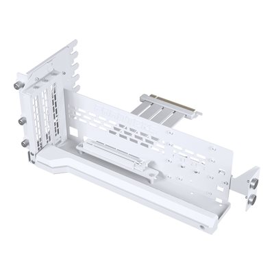 Phanteks Premium PCIe Gen5 Vertical GPU Bracket, D-RGB, näytönohjaimen asennussarja, valkoinen