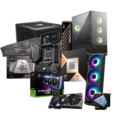 Jimm's DIY MSI RTX 5070 Ti -tuotepaketti