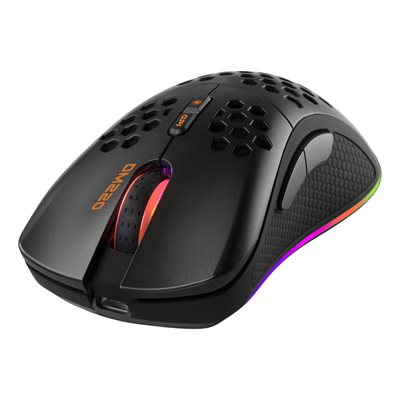 Deltaco Gaming DM220 kevyt langaton RGB-pelihiiri, musta