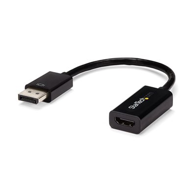StarTech.com DisplayPort 1.2 -> HDMI 1.4 -adapteri, musta