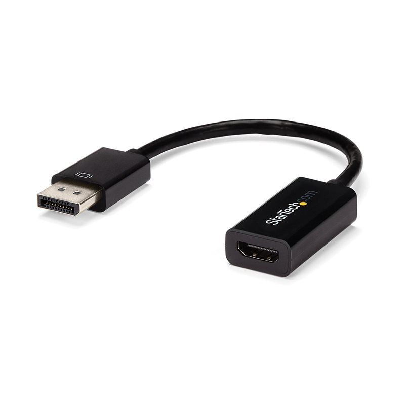StarTech.com DisplayPort 1.2 -> HDMI 1.4 -adapteri, musta