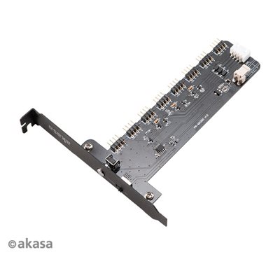Akasa Vegas RGB Contoller Card XL -hallintakortti PCI-paikkaan