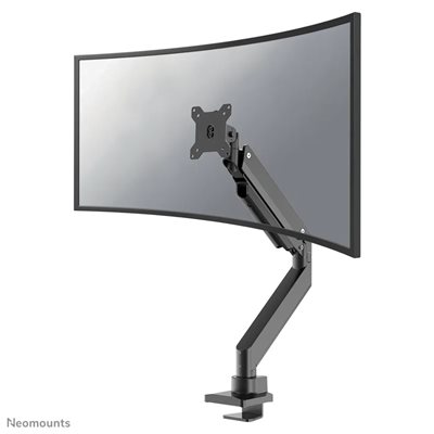 Neomounts 10-49" Select Monitor Desk Mount For Curved Screens, näyttövarsi pöydälle, musta
