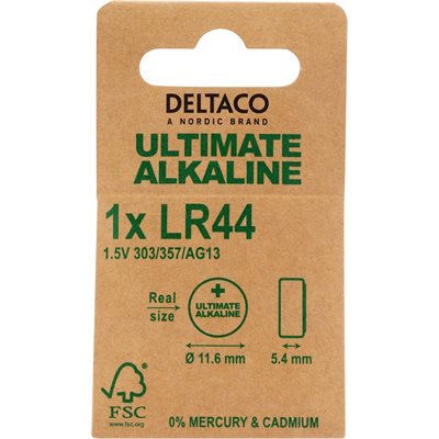 Deltaco V13GA/LR44 -paristo