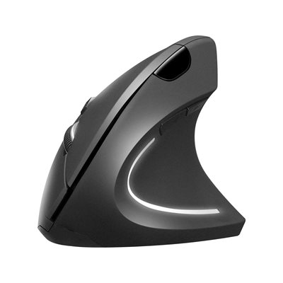 Sandberg Wired Vertical Mouse Pro, musta