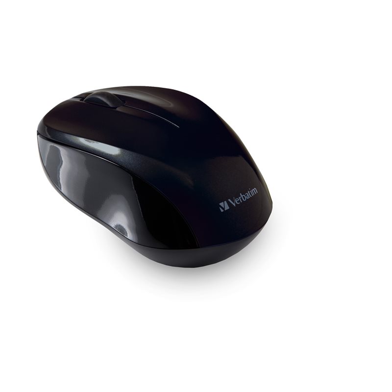 Verbatim GO Nano, langaton hiiri, 2.4GHz, USB-A, musta