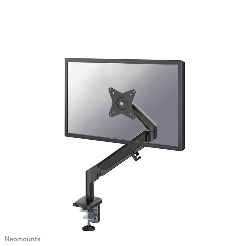Neomounts 17-32" Desk Mount Ultra Flat Clamp, näyttövarsi pöydälle, musta