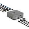 StarTech.com Thunderbolt 5 13-in-1 -telakka, musta