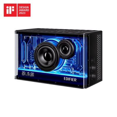 Edifier QD35 -pöytäkaiutin, Bluetooth 5.3, musta