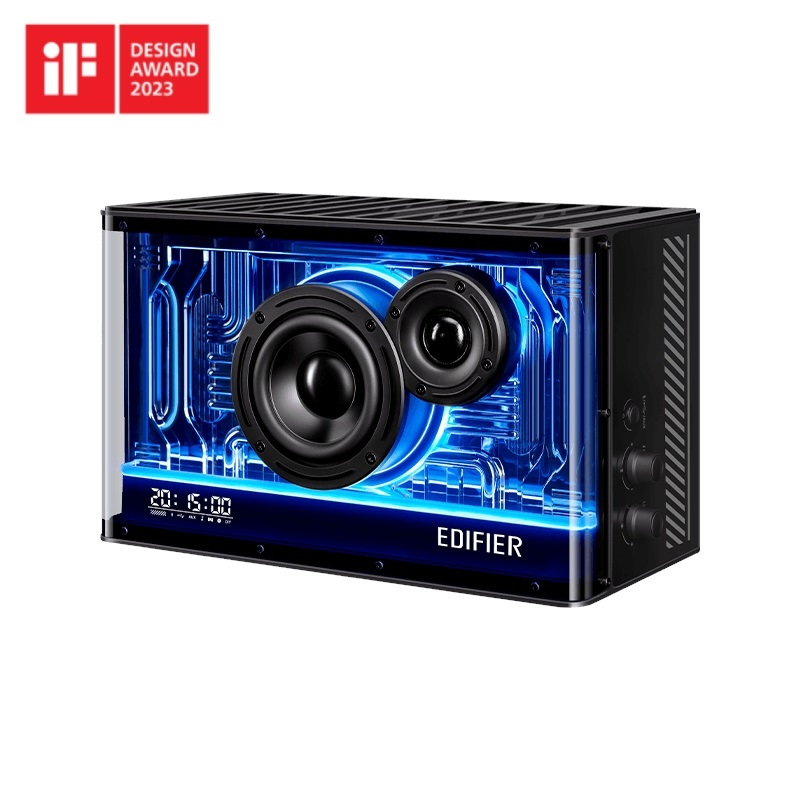 Edifier QD35 -pöytäkaiutin, Bluetooth 5.3, musta