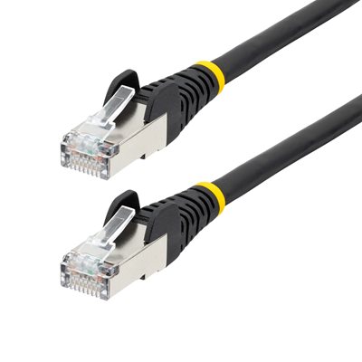 StarTech.com S/FTP Cat6a suojattu laitekaapeli, LSZH, 7m, musta