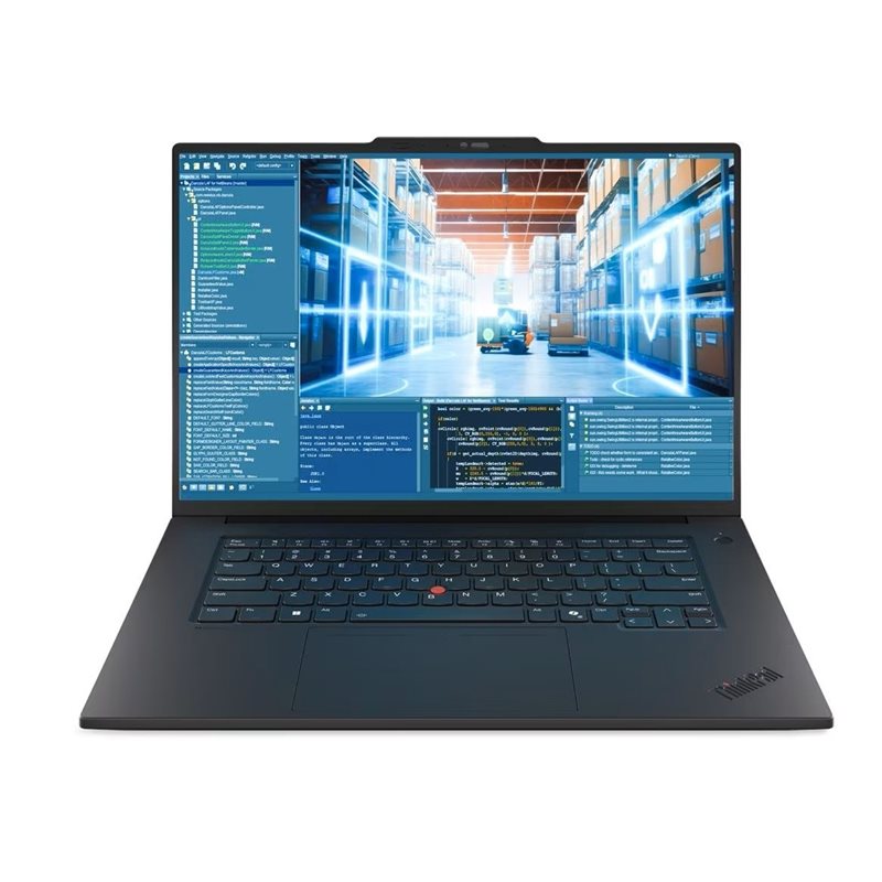 Lenovo 16" T1G G8, kannettava tietokone, musta