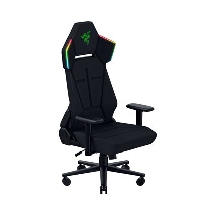 Razer Soma Chroma RGB, kangasverhoiltu pelituoli, musta