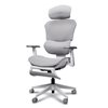 TRUST GXT725 MESH -pelituoli, valkoinen / vaalean harmaa