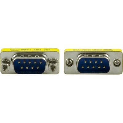 Deltaco Sukupuolenvaihtaja DB9 uros - DB9 uros