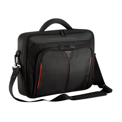 Targus 15-15.6" Classic+ Clamshell Laptop Bag, kannettavan tietokoneen laukku, musta