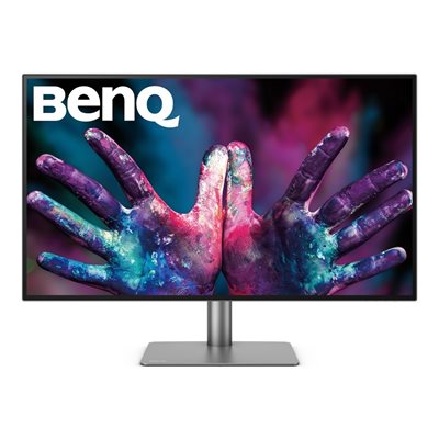 BenQ 31,5" PD3220U, 4K UHD -monitori, musta/harmaa