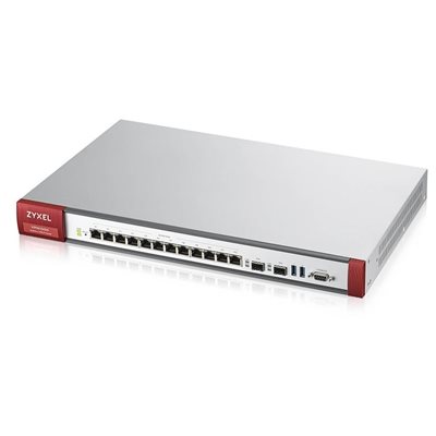 ZyXEL ZyWALL VPN1000 -palomuuri, harmaa/punainen