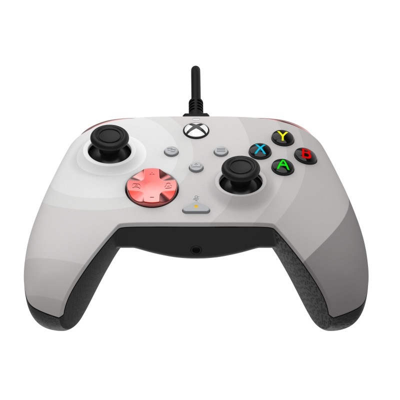 PDP Rematch Wired Controller, langallinen pädiohjain, Radial White