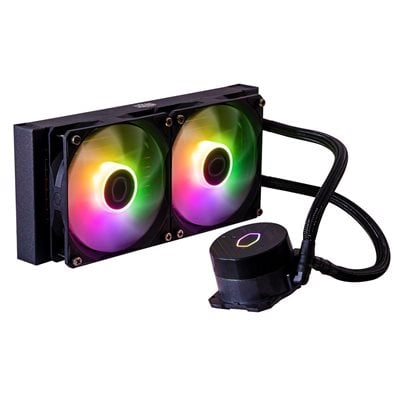 Cooler Master MasterLiquid 240L Core ARGB, 240mm AIO-nestejäähdytysratkaisu prosessorille