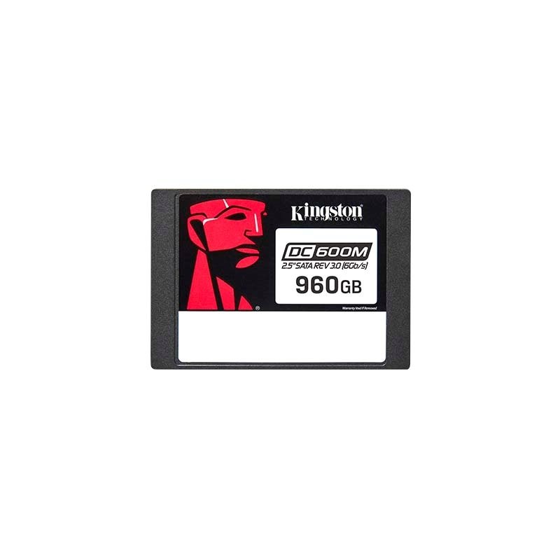 Kingston 960GB DC600M (Mixed-Use) 2.5" SATA Enterprise SSD, SATA III, 560/530 MB/s
