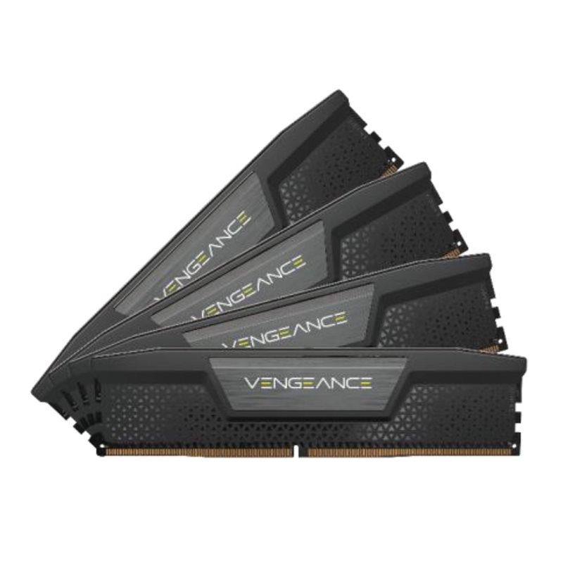 Corsair (Outlet) 192GB (4 x 48GB) Vengeance, DDR5 5200MHz, CL38, 1.25V, musta/harmaa