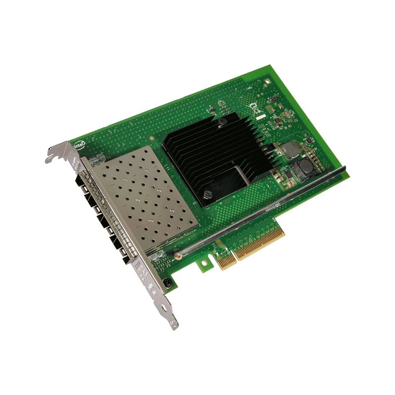 Intel 10 Gigabit 4x SFP+ X710-DA4 -verkkokortti, PCIe 3.0 x8, low profile, bulk