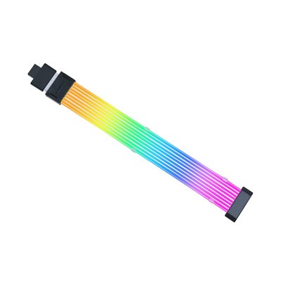 Lian Li Strimer Wireless 12V-2x6, RGB-valaistu näytönohjaimen virtakaapeli, 340 mm