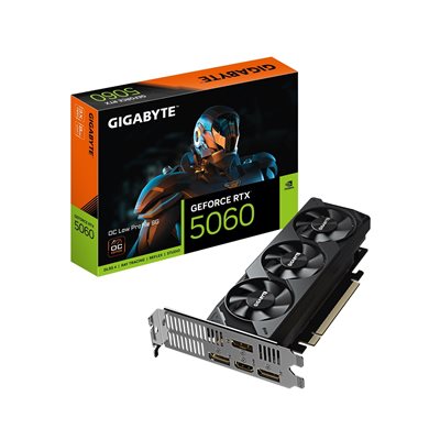 Gigabyte GeForce RTX 5060 OC Low Profile -näytönohjain, 8GB GDDR7