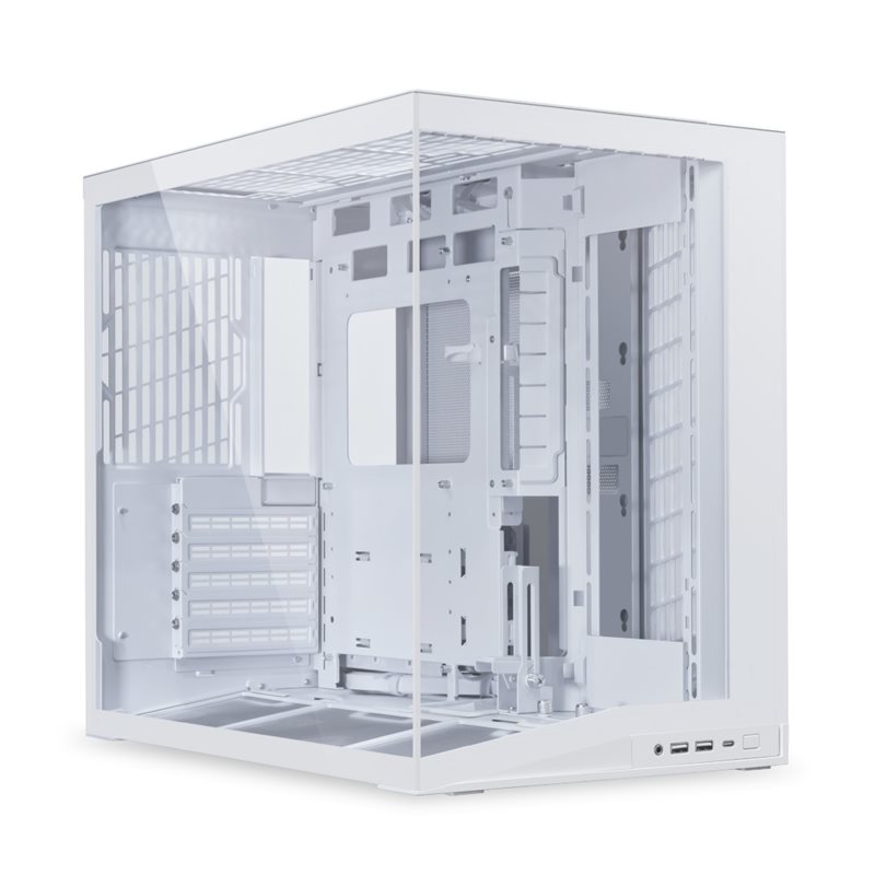 Lian Li O11 Dynamic Mini V2, ikkunallinen miditornikotelo, valkoinen