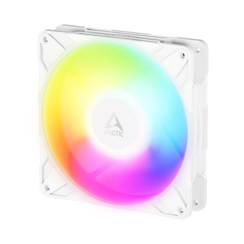 ARCTIC P14 Pro Reverse A-RGB, 140mm PWM-laitetuuletin, valkoinen