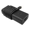 Dell Kannettavan tietokoneen verkkovirta-adapteri, USB-C, 65W, musta