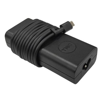 Dell Kannettavan tietokoneen verkkovirta-adapteri, USB-C, 65W, musta