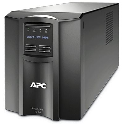 APC Smart-UPS SMT1000IC, linjainteraktiivinen UPS-laite, 1000VA, musta