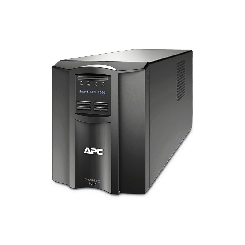 APC Smart-UPS SMT1000IC, linjainteraktiivinen UPS-laite, 1000VA, musta