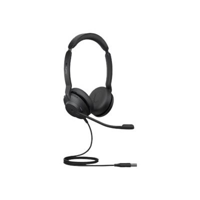 Jabra Evolve2 30 MS Stereo -kuulokkeet mikrofonilla, USB, musta
