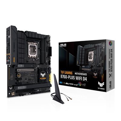 Asus TUF GAMING B760-PLUS WIFI D4, ATX-emolevy
