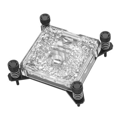 Barrow Intel CPU-vesiblokki, RGB, akryyli - Icicle